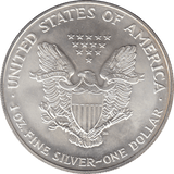 1998 AMERICAN EAGLE SILVER DOLLAR USA REF 2 - SILVER WORLD COINS - Cambridgeshire Coins