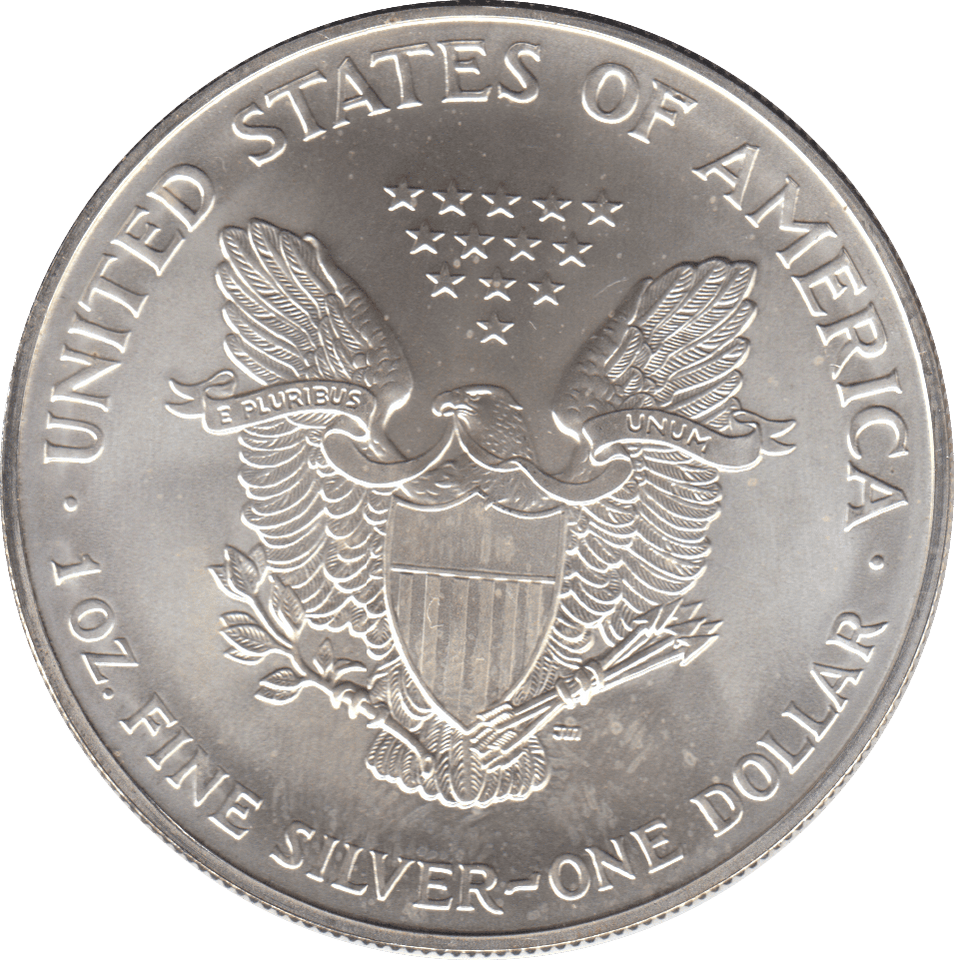 1998 AMERICAN EAGLE SILVER DOLLAR USA - SILVER WORLD COINS - Cambridgeshire Coins
