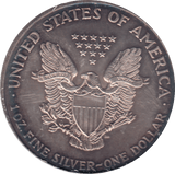 1998 AMERICAN EAGLE SILVER DOLLAR USA - SILVER WORLD COINS - Cambridgeshire Coins