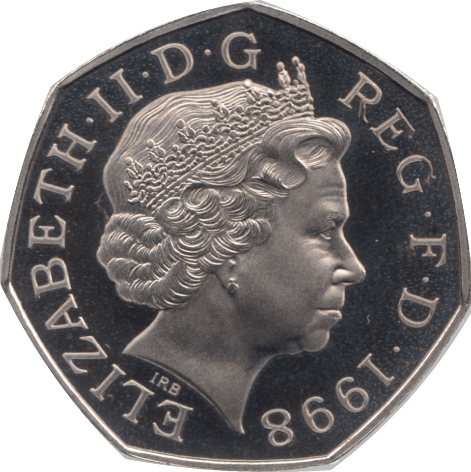 1998 FIFTY PENCE PROOF 50P EU - 50p Proof - Cambridgeshire Coins