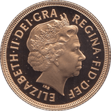 1998 GOLD SOVEREIGN ( PROOF ) - Sovereign - Cambridgeshire Coins