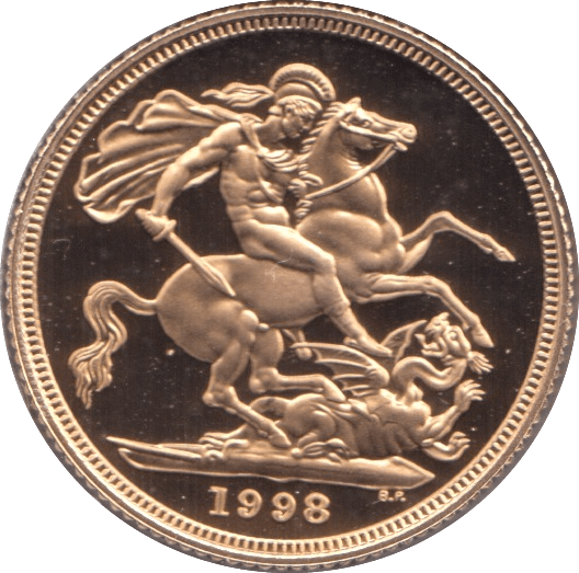 1998 GOLD SOVEREIGN ( PROOF ) - Sovereign - Cambridgeshire Coins