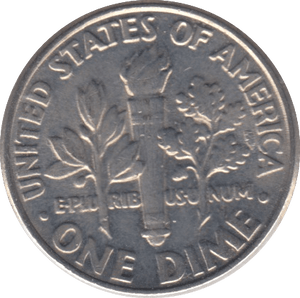 1998 ONE DIME USA PHILADELPHIA MINT - SILVER WORLD COINS - Cambridgeshire Coins