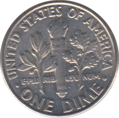 1998 ONE DIME USA PHILADELPHIA MINT - SILVER WORLD COINS - Cambridgeshire Coins
