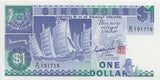 1998 ONE DOLLAR BANKNOTE SINGAPORE REF 943 - World Banknotes - Cambridgeshire Coins