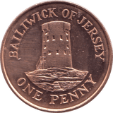 1998 ONE PENNY JERSEY - WORLD COINS - Cambridgeshire Coins