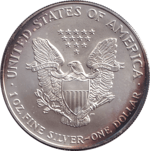 1998 SILVER LIBERTY DOLLAR USA - SILVER WORLD COINS - Cambridgeshire Coins