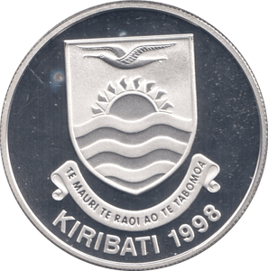 1998 SILVER PROOF DIANA $5 COIN .925 SILVER KIRIBATI - WORLD - Cambridgeshire Coins