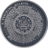 1998 THIRD CHRISTIAN MILLENIUM 2000 DOBRAS SAO TOMÉ AND PRINCIPE - SILVER WORLD COINS - Cambridgeshire Coins