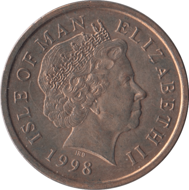 1998 TWO PENCE ISLE OF MAN - WORLD COINS - Cambridgeshire Coins