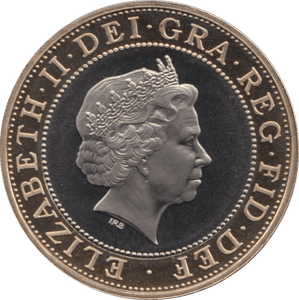 1998 TWO POUND £2 PROOF COIN ADVENT OF TECHNOLOGY SHOULDER OF GIANTS - £2 Proof - Cambridgeshire Coins