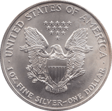1998 USA SILVER EAGLE DOLLAR - WORLD SILVER COINS - Cambridgeshire Coins