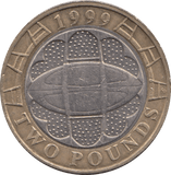 1999 £2 CIRCULATED RUGBY WORLD CUP - £2 CIRCULATED - Cambridgeshire Coins
