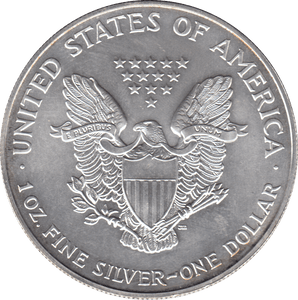 1999 AMERICAN EAGLE SILVER DOLLAR USA REF 2 - SILVER WORLD COINS - Cambridgeshire Coins