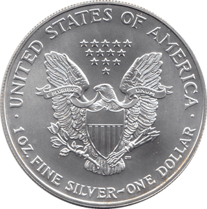 1999 AMERICAN EAGLE SILVER DOLLAR USA - SILVER WORLD COINS - Cambridgeshire Coins