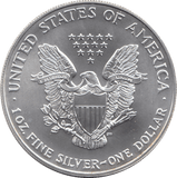 1999 AMERICAN EAGLE SILVER DOLLAR USA - SILVER WORLD COINS - Cambridgeshire Coins