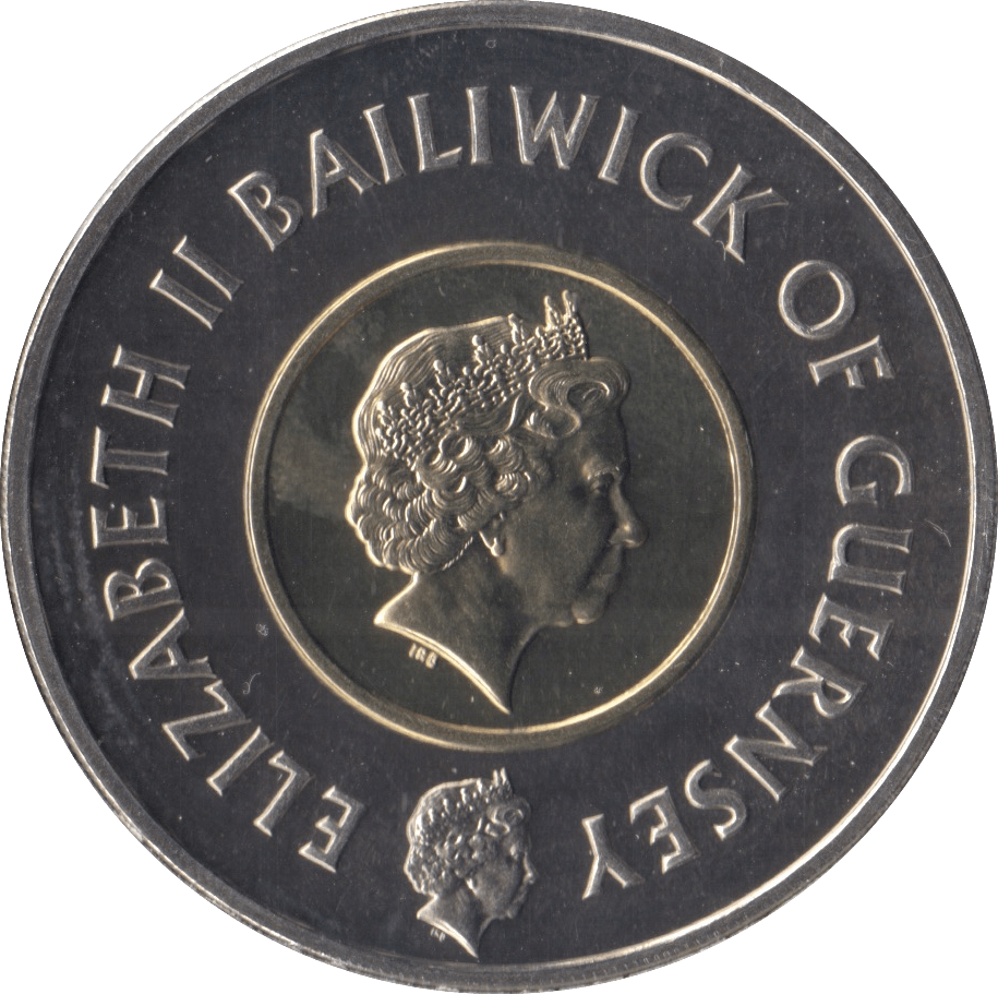 1999 BRILLIANT UNCIRCULATED FIVE POUND GUERNSEY - WORLD COINS - Cambridgeshire Coins