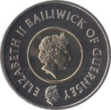 1999 BRILLIANT UNCIRCULATED FIVE POUND GUERNSEY - WORLD COINS - Cambridgeshire Coins