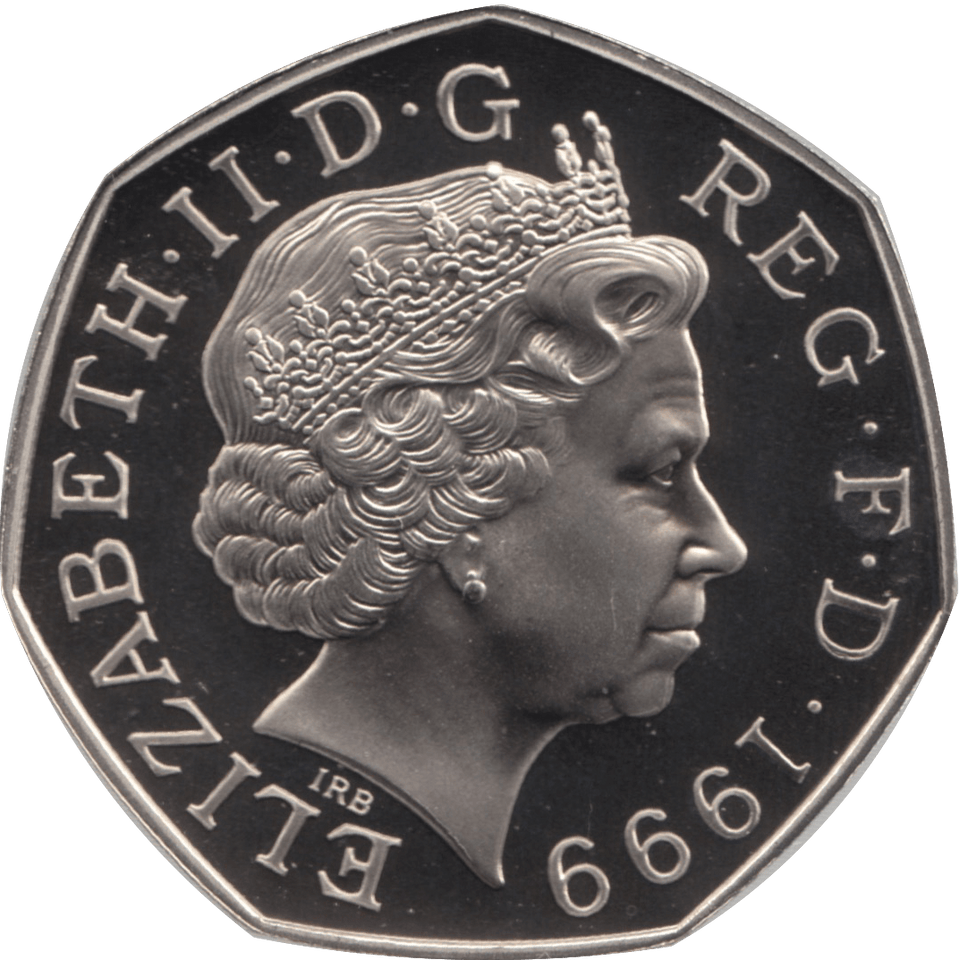 1999 FIFTY PENCE PROOF 50P COIN BRITANNIA - 50p Proof - Cambridgeshire Coins