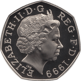 1999 FIFTY PENCE PROOF 50P COIN BRITANNIA - 50p Proof - Cambridgeshire Coins