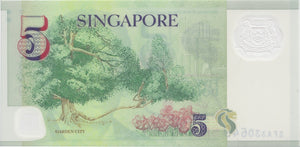 1999 FIVE DOLLARS BANKNOTE SINGAPORE REF 940 - World Banknotes - Cambridgeshire Coins