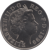 1999 FIVE POUND £5 MILLENNIUM BRILLIANT UNCIRCULATED BU - £5 BU - Cambridgeshire Coins
