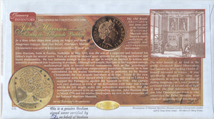 1999 MILENNIUM COUNTDOWN £5 COIN COVER SIGNED BY DR KIRSTEN LIPPINCOT REF CC42 - coin covers - Cambridgeshire Coins