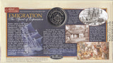 1999 MILLENIUM COUNTDOWN $1 COIN COVER SIGNED BY ALAN WHICKER REF CC49 - coin covers - Cambridgeshire Coins