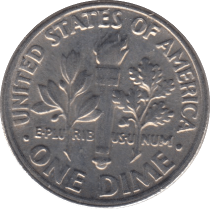 1999 ONE DIME USA PHILADELPHIA MINT - SILVER WORLD COINS - Cambridgeshire Coins