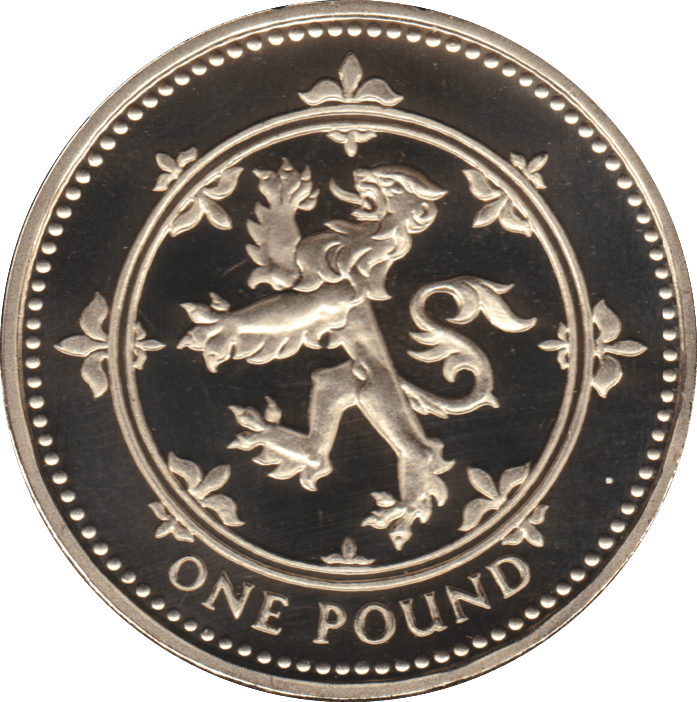 1999 ONE POUND PROOF £1 SCOTTISH LION - £1 Proof - Cambridgeshire Coins