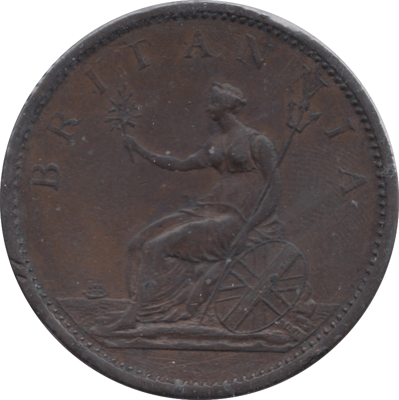 1807 PENNY ( EF ) REF 19