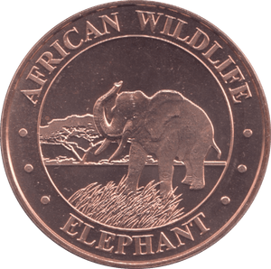 1oz FINE COPPER .999 AFRICAN WILDLIFE REF E52 - Copper 1 oz Coins - Cambridgeshire Coins
