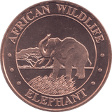 1oz FINE COPPER .999 AFRICAN WILDLIFE REF E52 - Copper 1 oz Coins - Cambridgeshire Coins