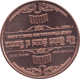 1oz FINE COPPER .999 CLEVELAND REF E36 - Copper 1 oz Coins - Cambridgeshire Coins