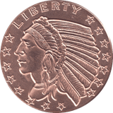 1oz FINE COPPER .999 GOLDEN STATE MINT REF E73 - Copper 1 oz Coins - Cambridgeshire Coins