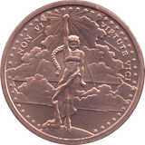 1oz FINE COPPER .999 NON VIRTUTE REF E58 - Copper 1 oz Coins - Cambridgeshire Coins