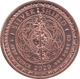 1oz FINE COPPER .999 NON VIRTUTE REF E58 - Copper 1 oz Coins - Cambridgeshire Coins