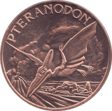 1oz FINE COPPER .999 PTERANODON REF E10 - Copper 1 oz Coins - Cambridgeshire Coins