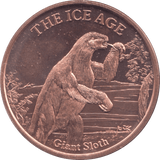 1oz FINE COPPER .999 THE ICE AGE REF E26 - Copper 1 oz Coins - Cambridgeshire Coins