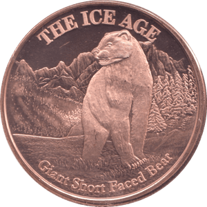 1oz FINE COPPER .999 THE ICE AGE REF E4 - Copper 1 oz Coins - Cambridgeshire Coins