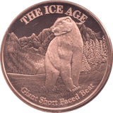 1oz FINE COPPER .999 THE ICE AGE REF E4 - Copper 1 oz Coins - Cambridgeshire Coins