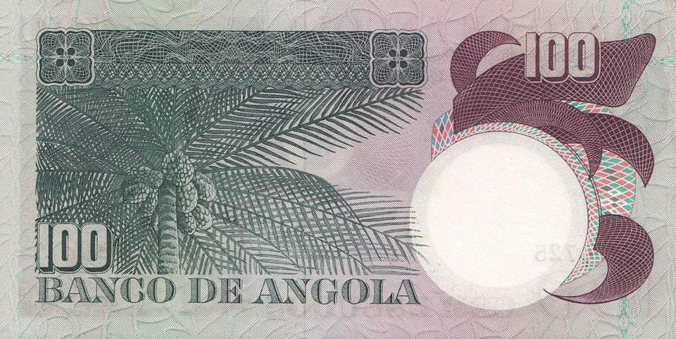 100 ESCUDOS BANKNOTE ANGOLA ( REF 449 )