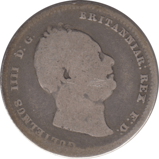 1834 SHILLING ( FAIR ) 6 - Shilling - Cambridgeshire Coins