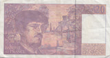 20 FRANCS BANQUE DE FRANCE FRENCH 1993 BANKNOTE REF 436 - World Banknotes - Cambridgeshire Coins