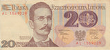 20 ZLOTY BANKNOTE POLAND ( REF 104 ) - World Banknotes - Cambridgeshire Coins