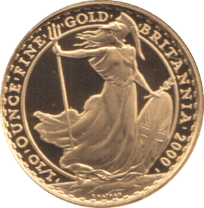 2000 £10 GOLD PROOF BRITANNIA 1/10TH OUNCE - GOLD BRITANNIAS - Cambridgeshire Coins