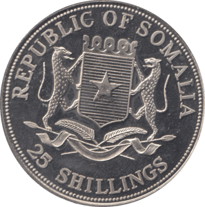 2000 25 SHILLINGS SOMALIA - WORLD COINS - Cambridgeshire Coins