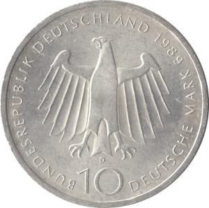 2000 ANNIVERSARY OF BONN SILVER 10 MARKS GERMANY - SILVER WORLD COINS - Cambridgeshire Coins