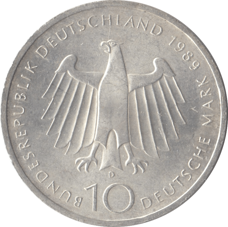 2000 ANNIVERSARY OF BONN SILVER 10 MARKS GERMANY - SILVER WORLD COINS - Cambridgeshire Coins