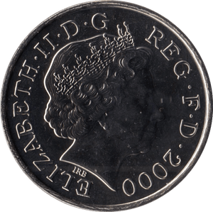 2000 BRILLIANT UNCIRCULATED £5 MILLENNIUM MINTED AT THE DOME BRILLIANT UNCIRCULATED BU - £5 BU - Cambridgeshire Coins